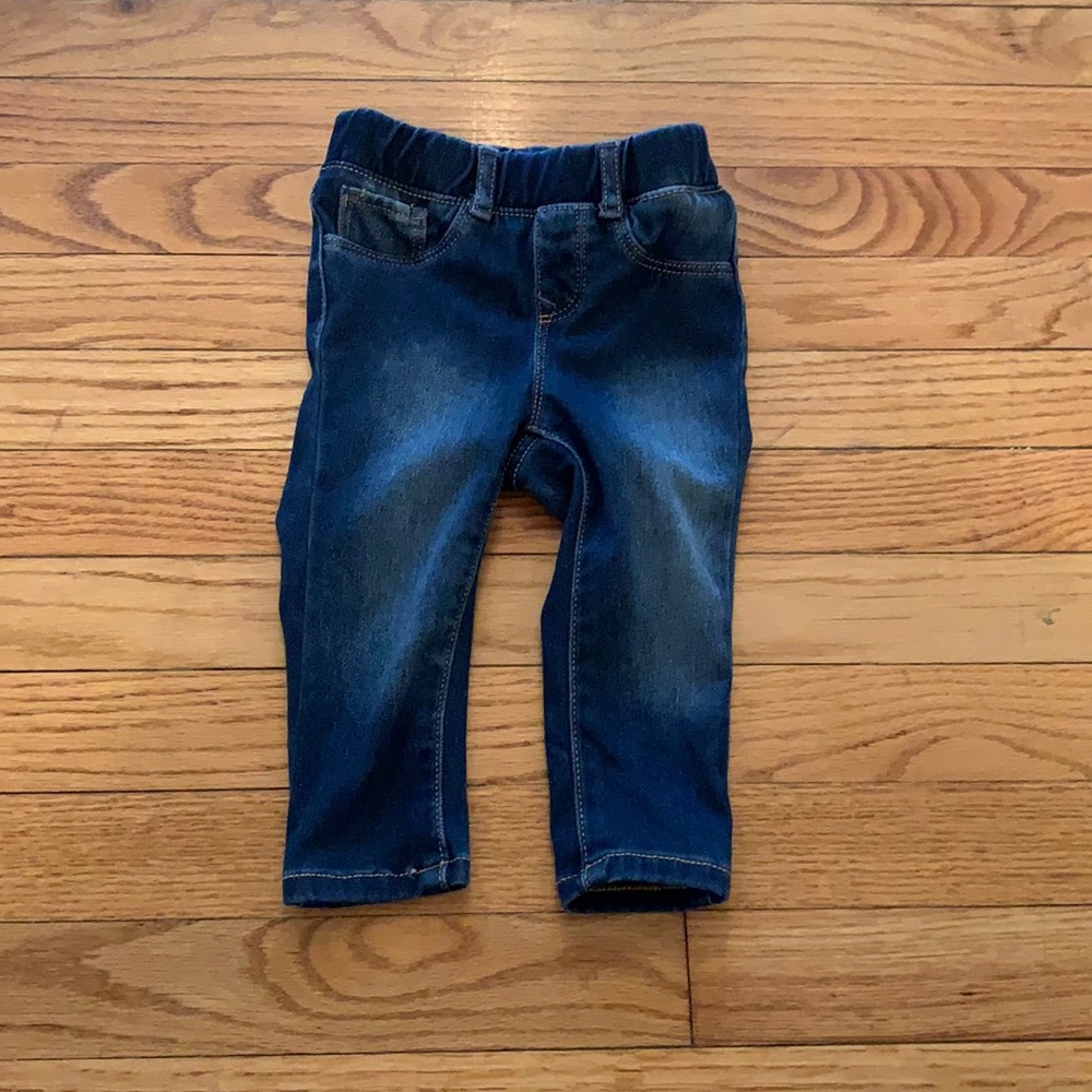 Barely worn Gap baby jeggings - Size 12-18M